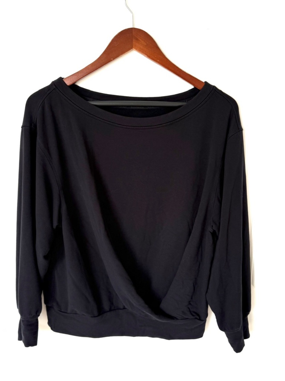 Lululemon Pleated Modal Fleece Pullover Size 6
